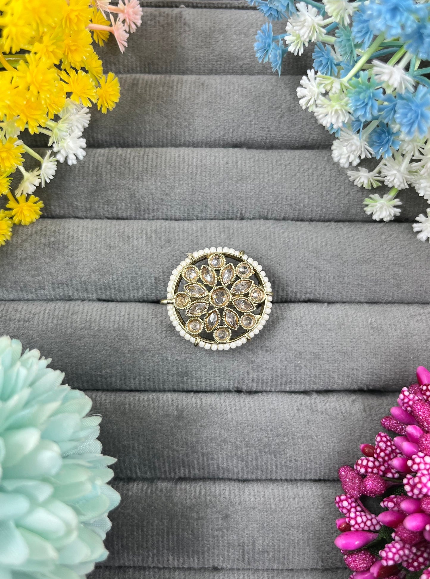 Anushka Victorian Ring (Adjustable)