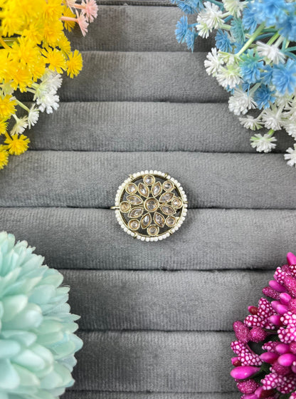 Anushka Victorian Ring (Adjustable)