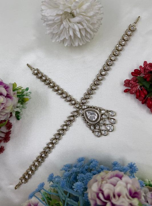 Sarikha Victorian Moissanite Damini
