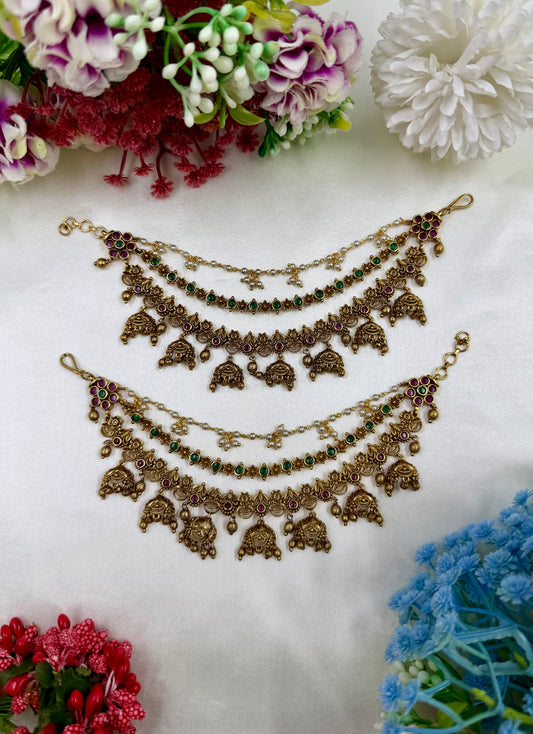Bhumi Victorian Heritage Ear Chain