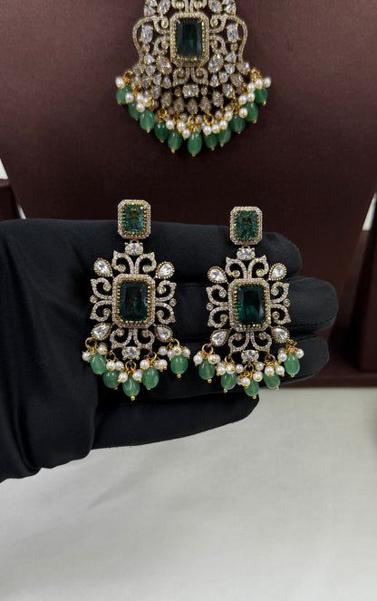 Bhanu Victorian Choker Necklace Set