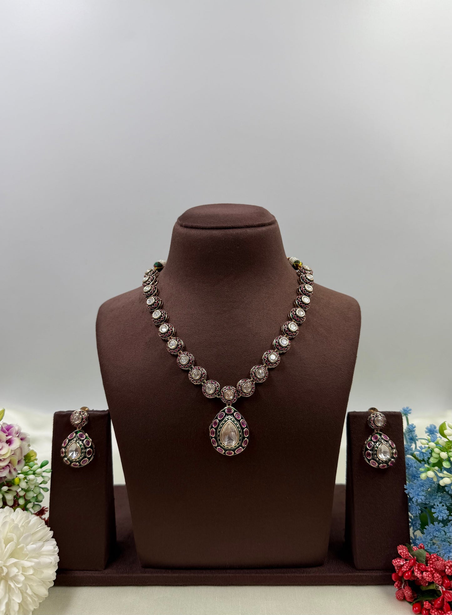 Sanchita Moissanite Delicate Necklace