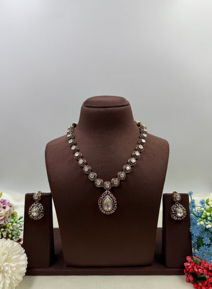 Sanchita Moissanite Delicate Necklace
