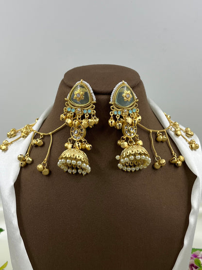 Daksha Kashmiri Earing with Earchain