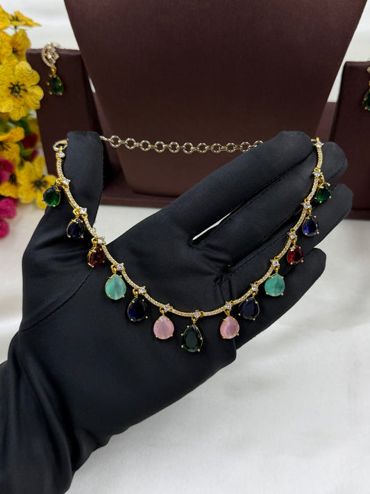 Purvi Victorian Delicate Necklace