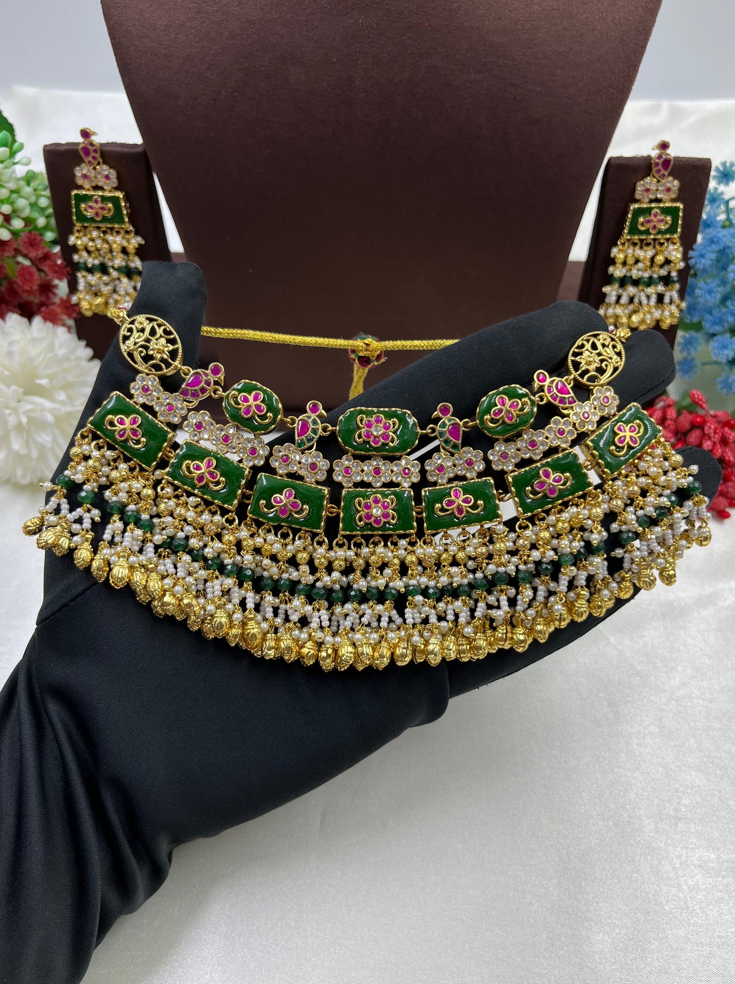 Alisha Pachi Kundan Necklace