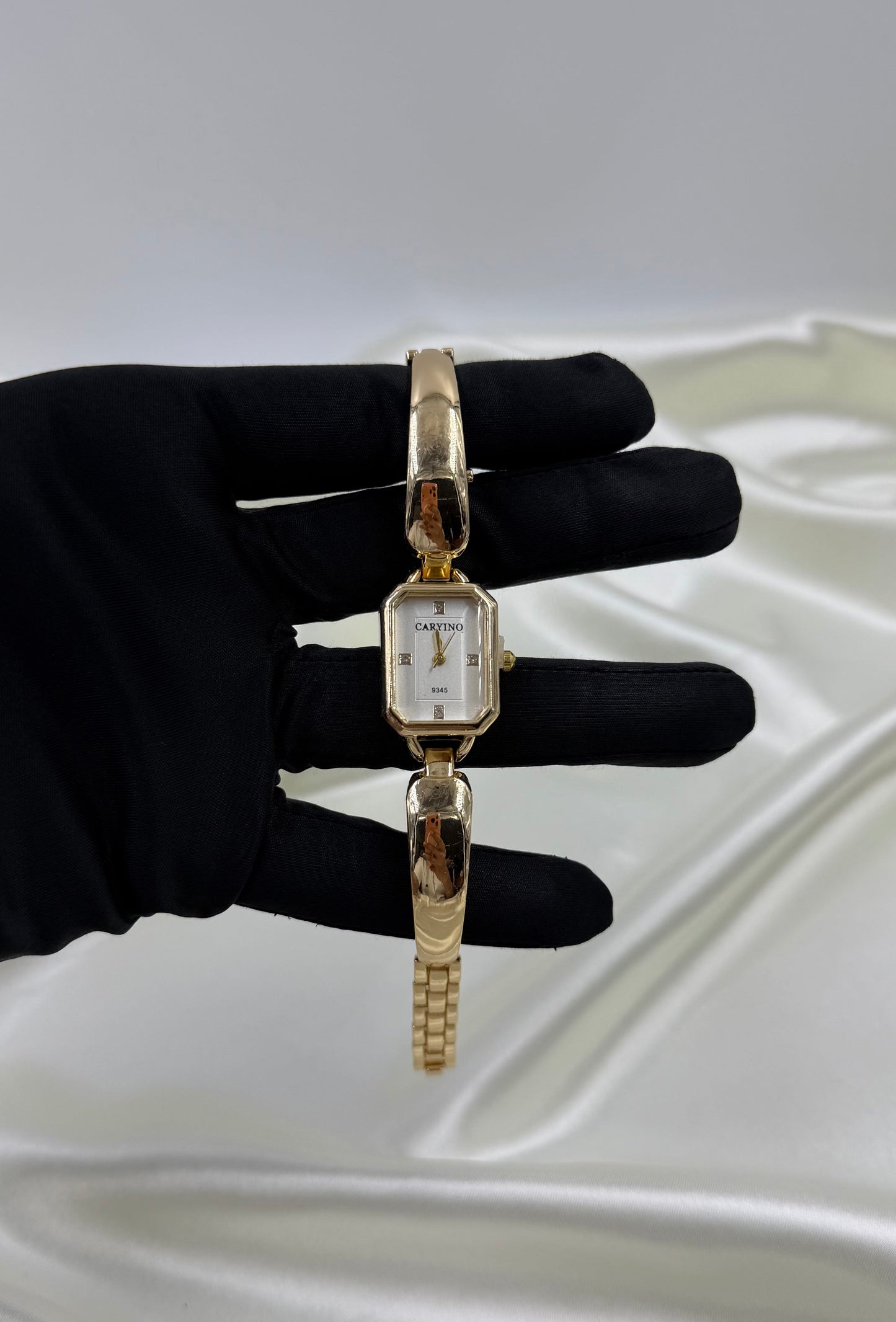 Krisha Gold Stainless Steel Watch (Adjustable)