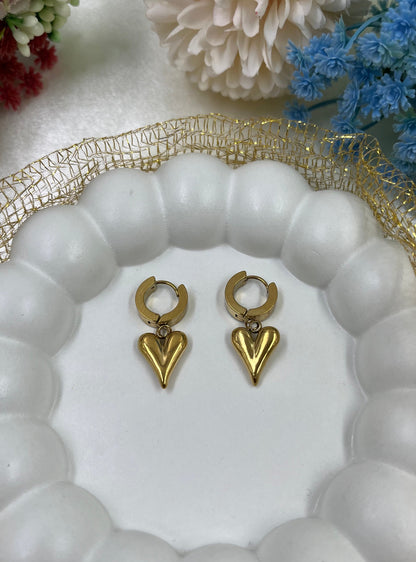 Aria Gold Plated Earing