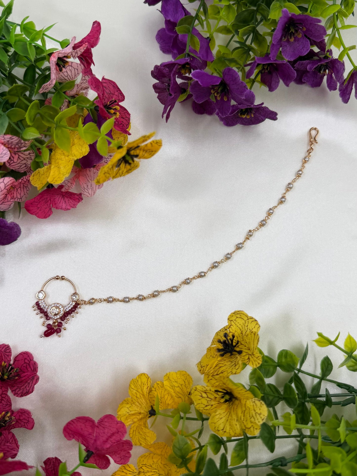 Nitya Moissanite Nose Ring