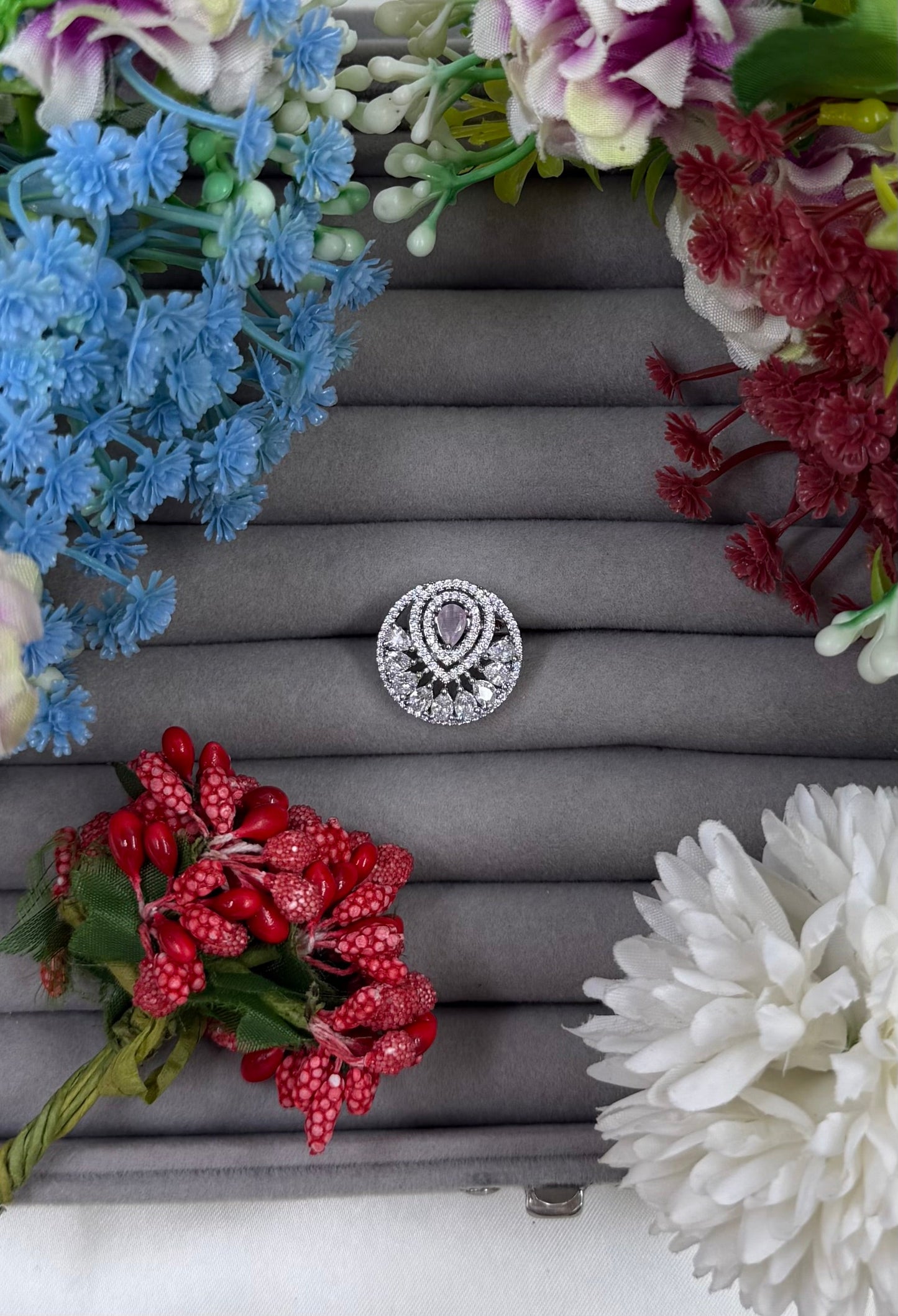 Rylee American Diamond Ring (Adjustable)