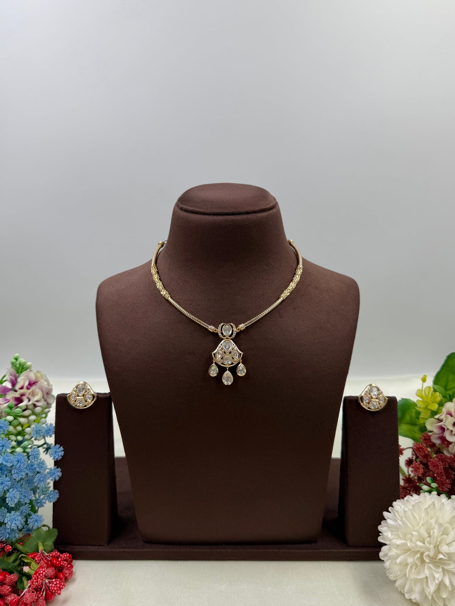 Georgia Moissanite Hasli Necklace