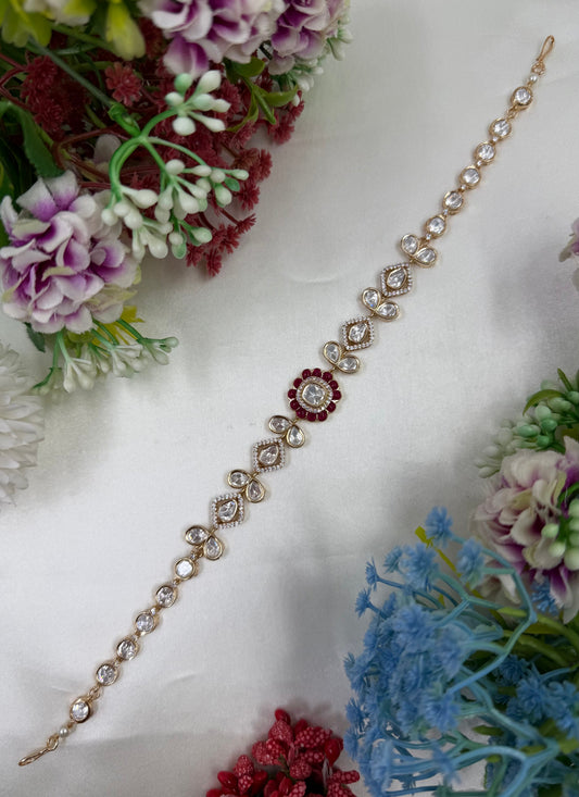 Supriya Moissanite Sheesh Patti