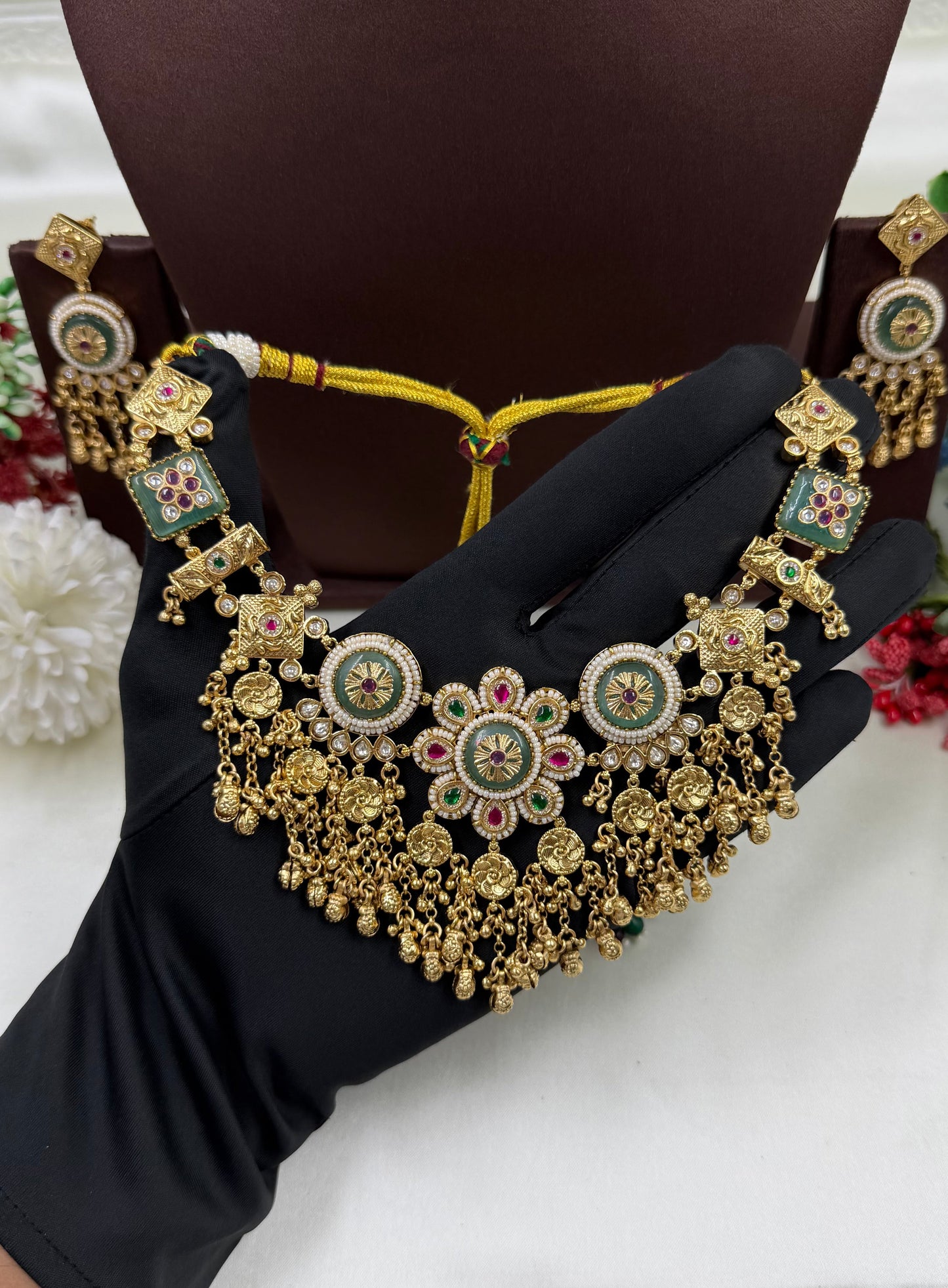 Darshana Heritage Chorski Necklace Set