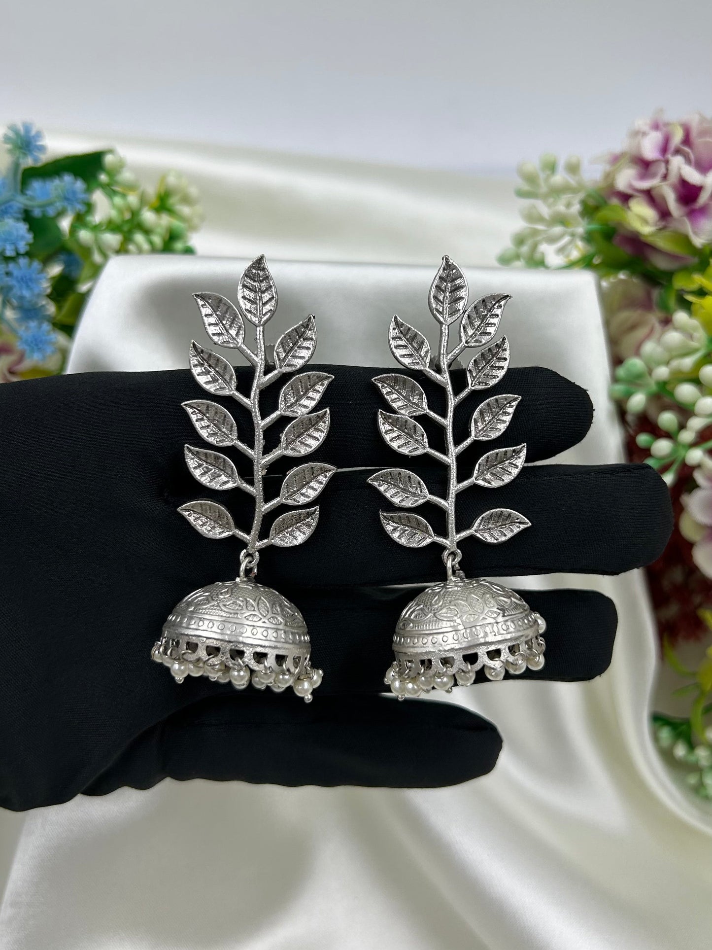 Shradha Silver Earring