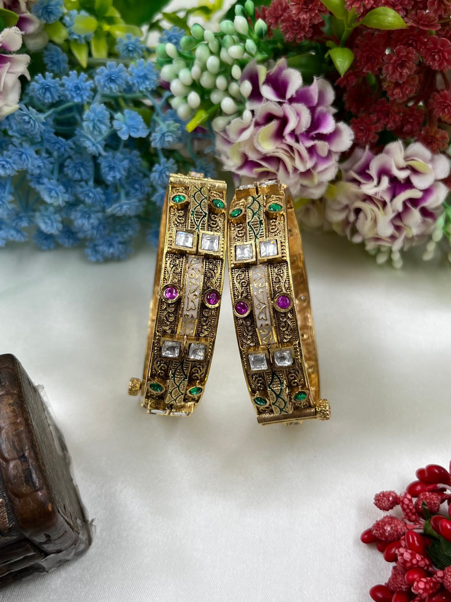 Vishaka Heritage Bangle (Openable)