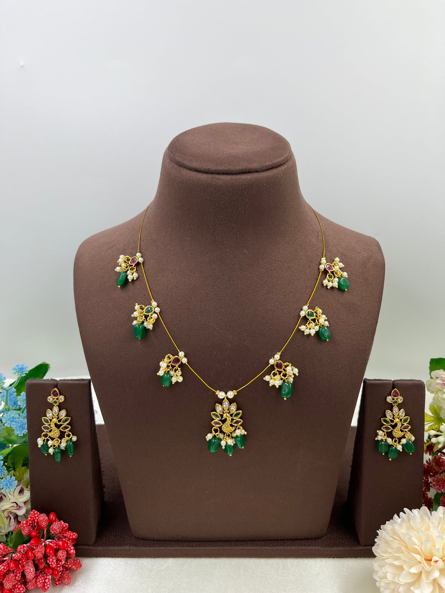 Vani Invisible South Indian Necklace
