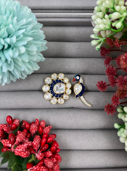 Riwaayat Moissanite Ring (Adjustable)