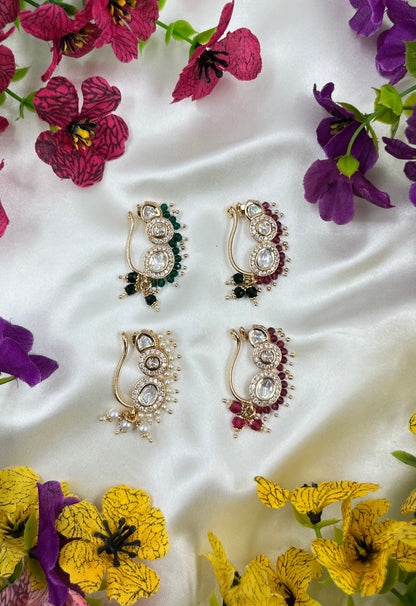 Vani Moissanite Nose Ring