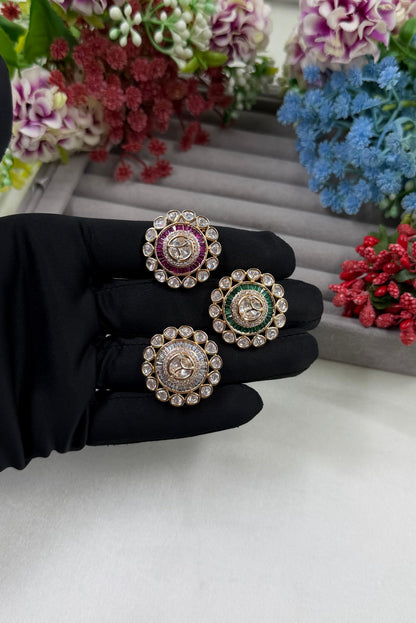 Suruchi Moissanite Ring (Adjustable)