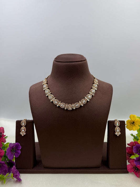 Hina Moissanite Delicate Necklace
