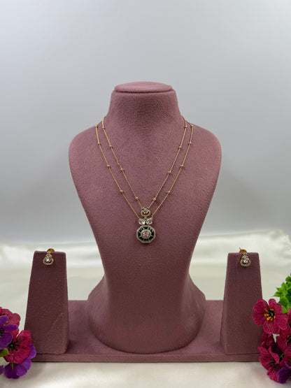 Ponam Moissanite Chain Pendant