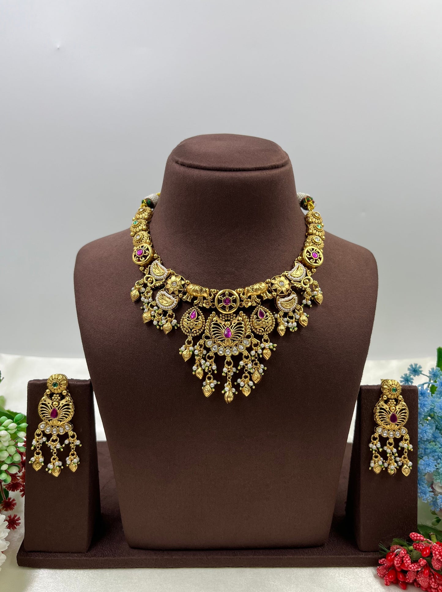 Chitra Heritage Necklace Set