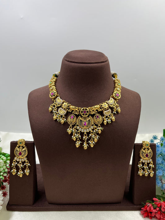Chitra Heritage Necklace Set