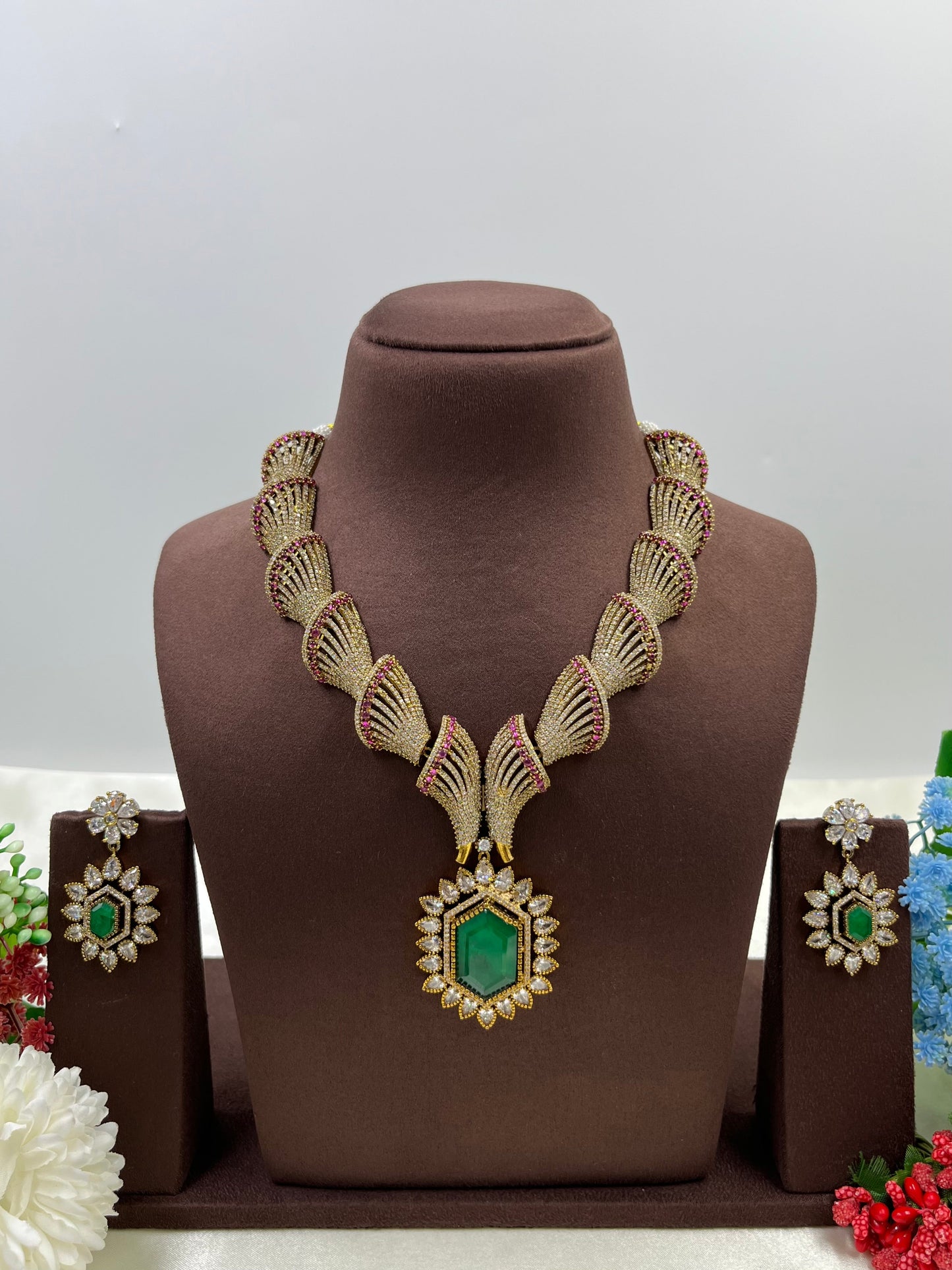 Razia Victorian Ad Necklace