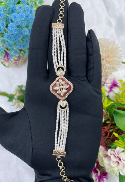Starry Bliss Pearl Bracelet