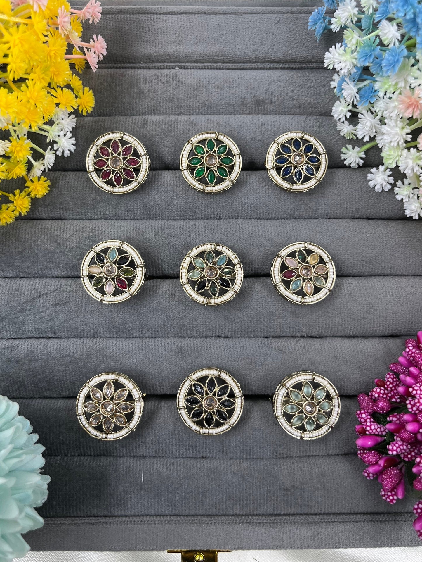 Varsha Victorian Ring (Adjustable)