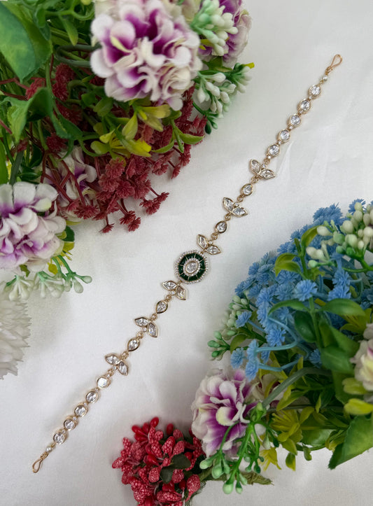 Tanirika Moissanite Sheesh Patti