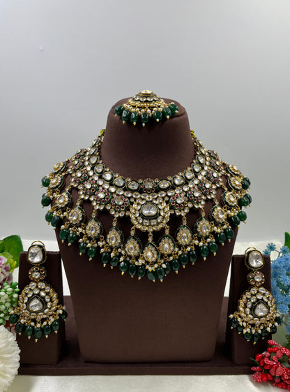 Bhumi Polki Kundan Necklace Set