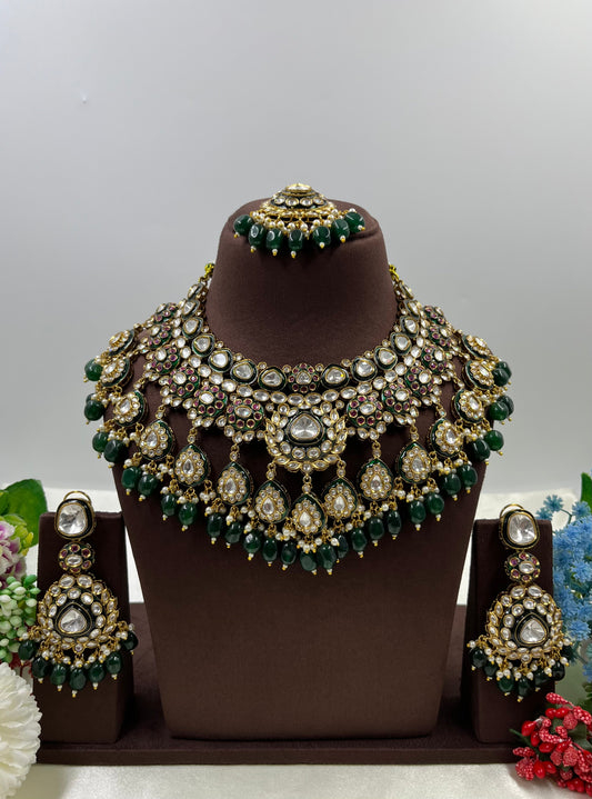 Bhumi Polki Kundan Necklace Set