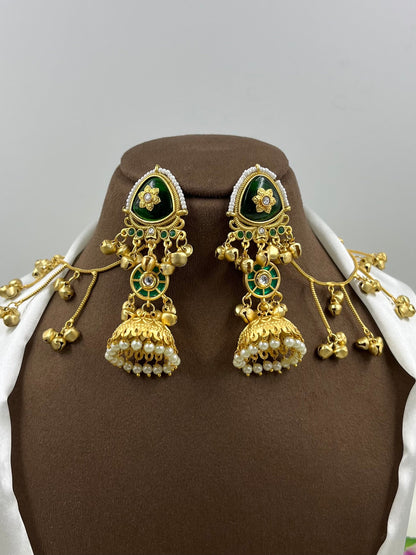 Daksha Kashmiri Earing with Earchain