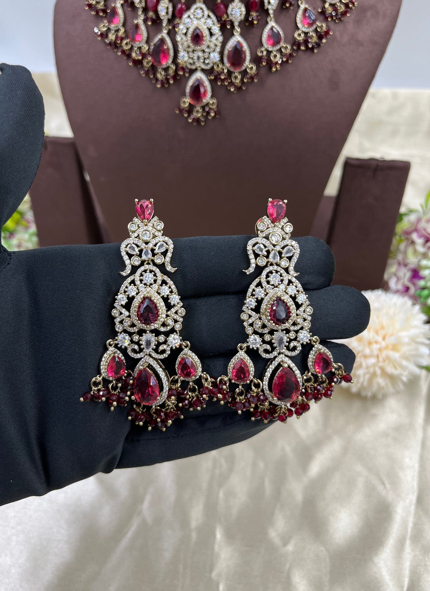 Soveria Victorian Heavy Chokar Necklace