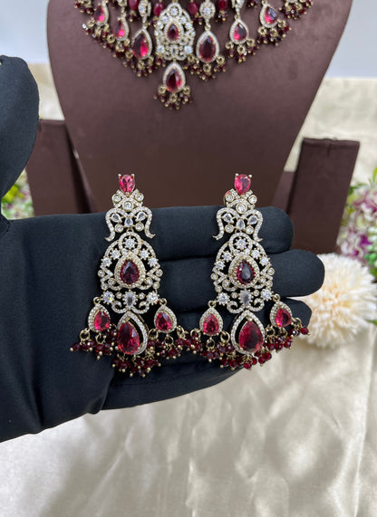Soveria Victorian Heavy Chokar Necklace
