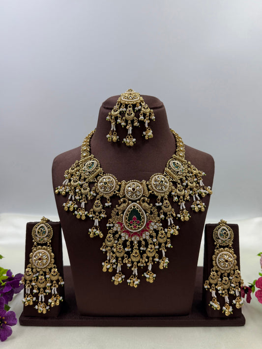 Chitra Heritage Semi Bridal Set