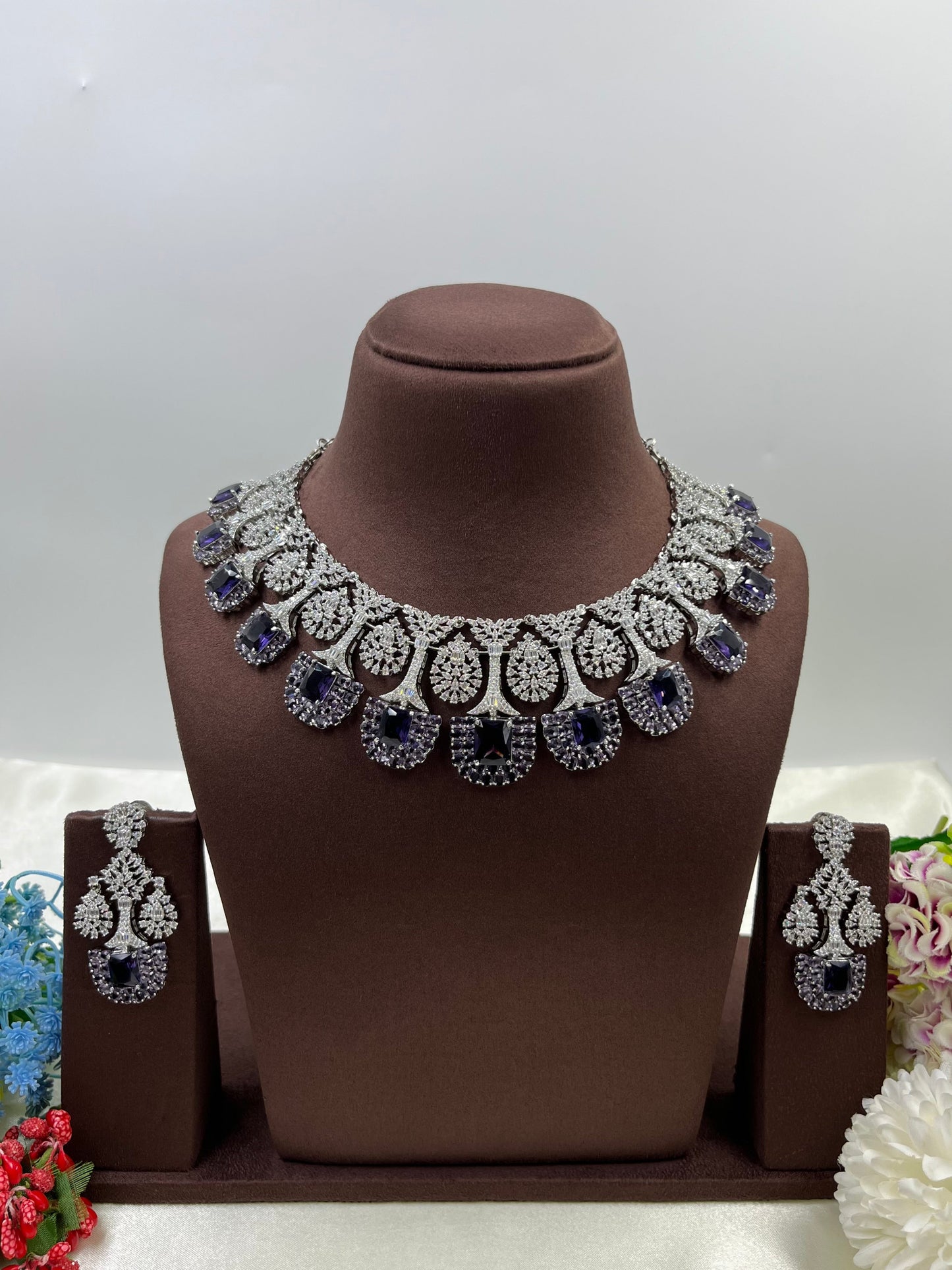 Yogita Premium American Diamond Necklace