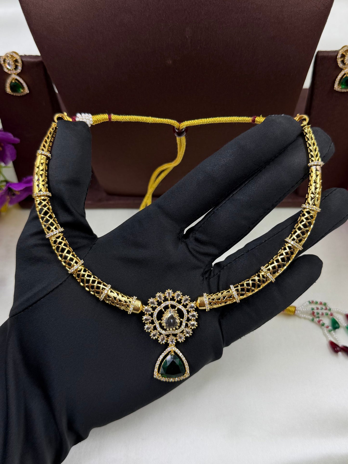 Advika Traditional Hasli Necklace