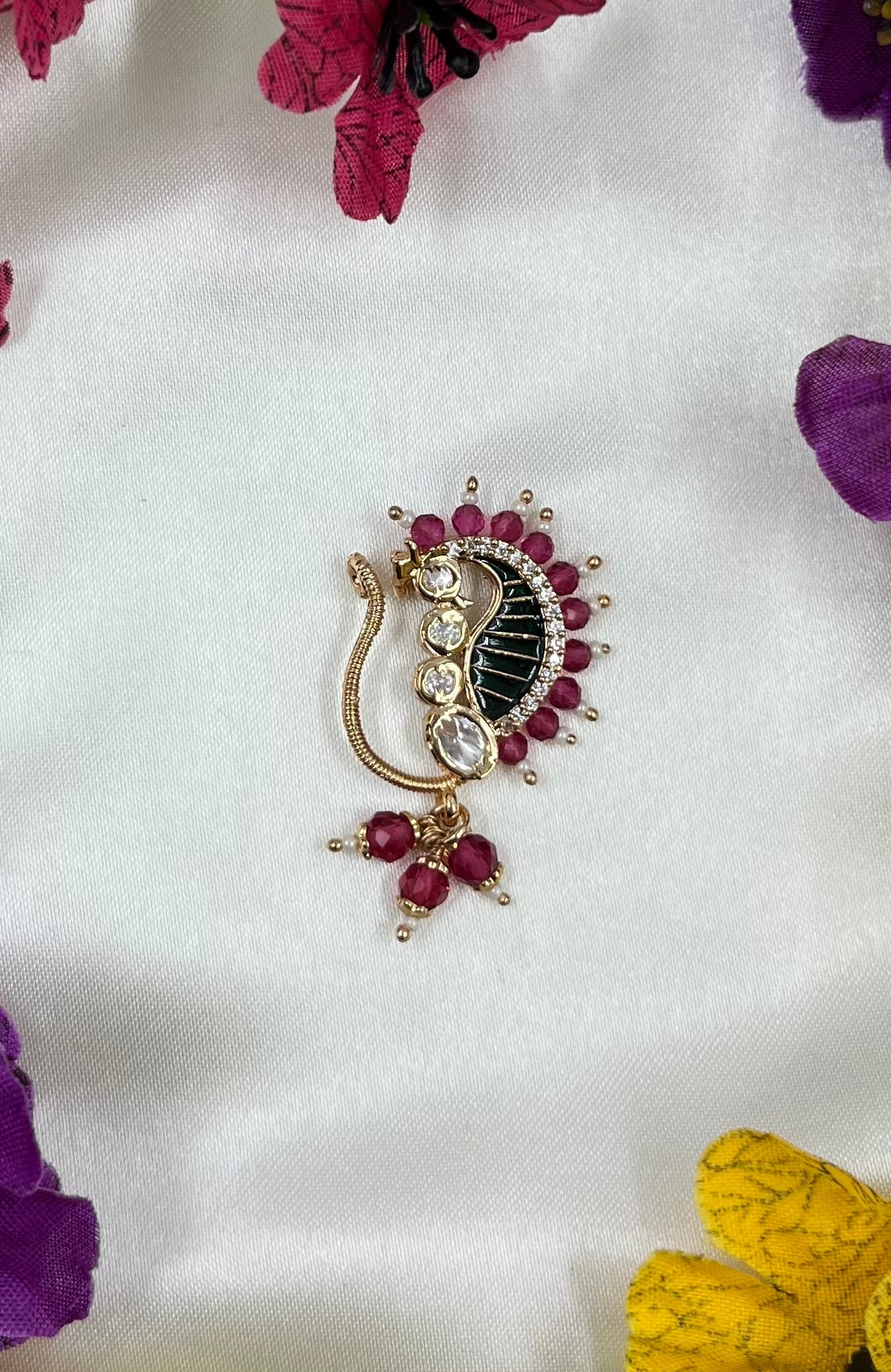 Kamini Moissanite Nose Ring