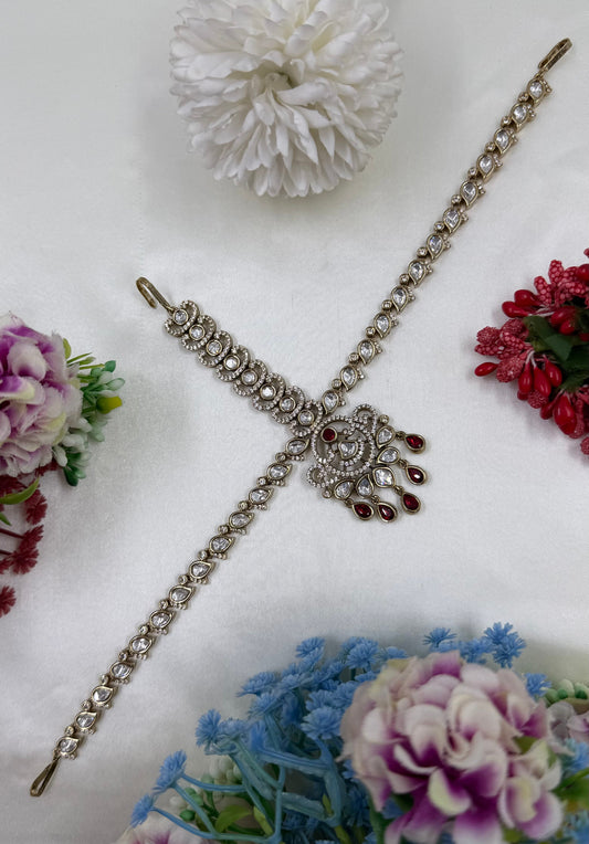 Rukmini Victorian Moissanite Damini