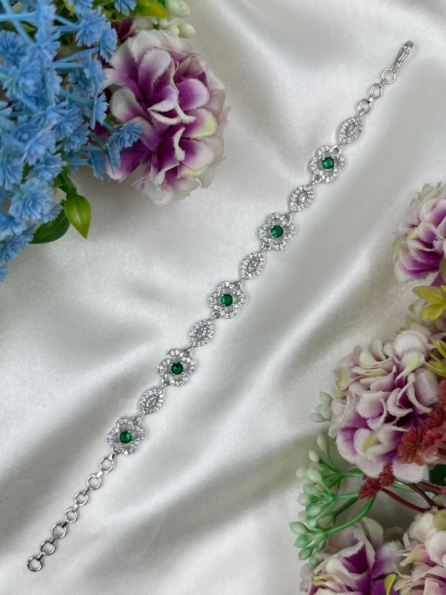 Tinsley American Diamond Bracelet (Adjustable)