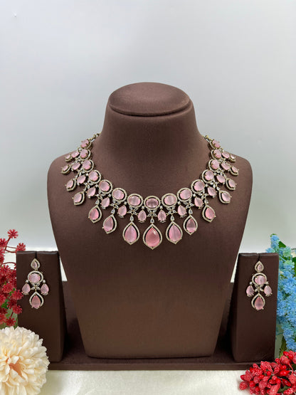 Viba Drop Victorian Necklace set