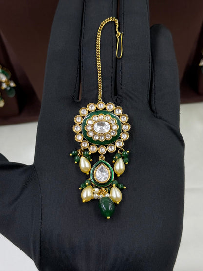 Maira Polki Kundan Choker Necklace Set