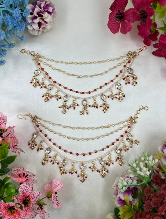 Komal Moissanite Earchain