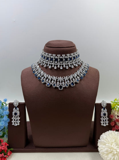 Priya American Diamond Premium Combo Set