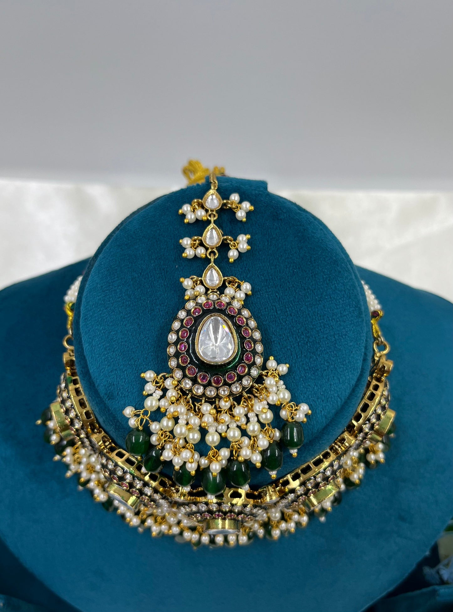 Arpita Polki Kundan Choker Necklace Set