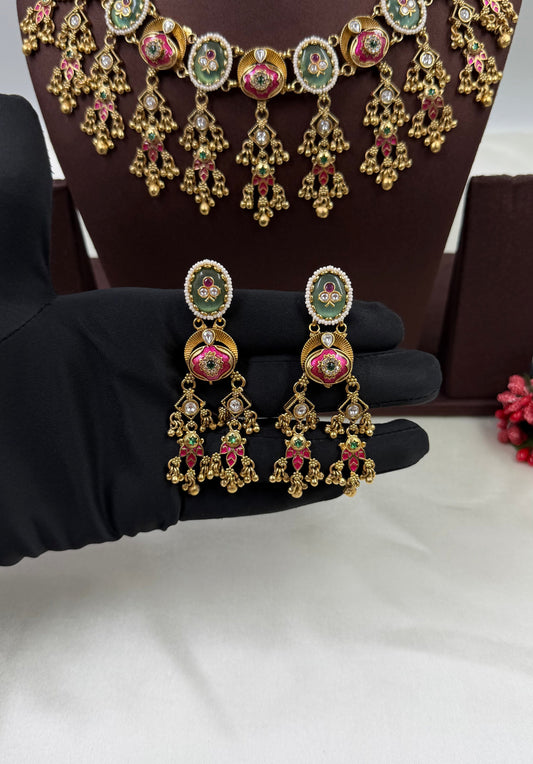Mithali Heritage Premium Necklace Set