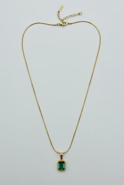Classic Emerald Necklace