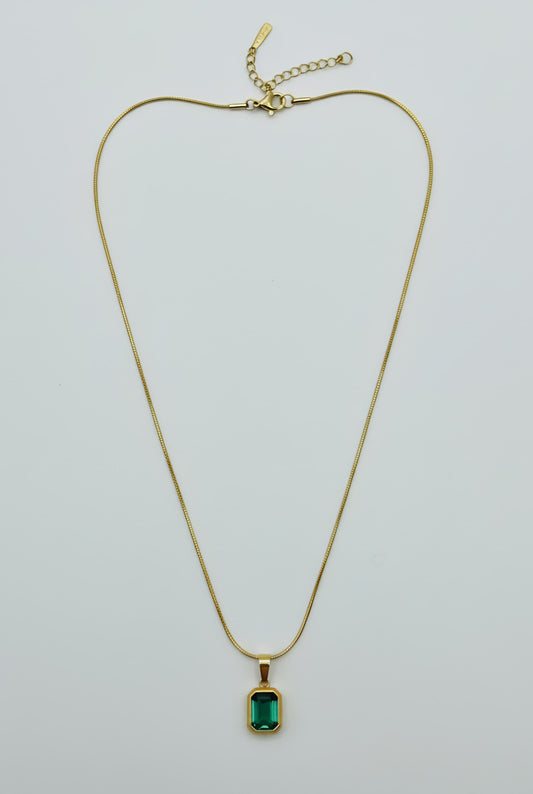 Classic Emerald Necklace